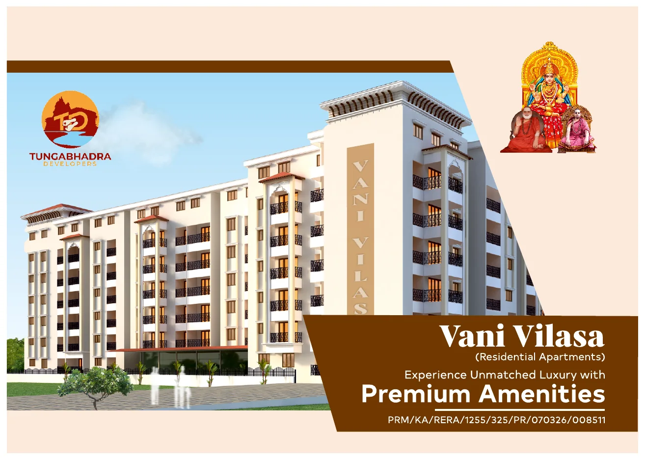 Cover of the Vani Vilasa Residential Apartments brochure