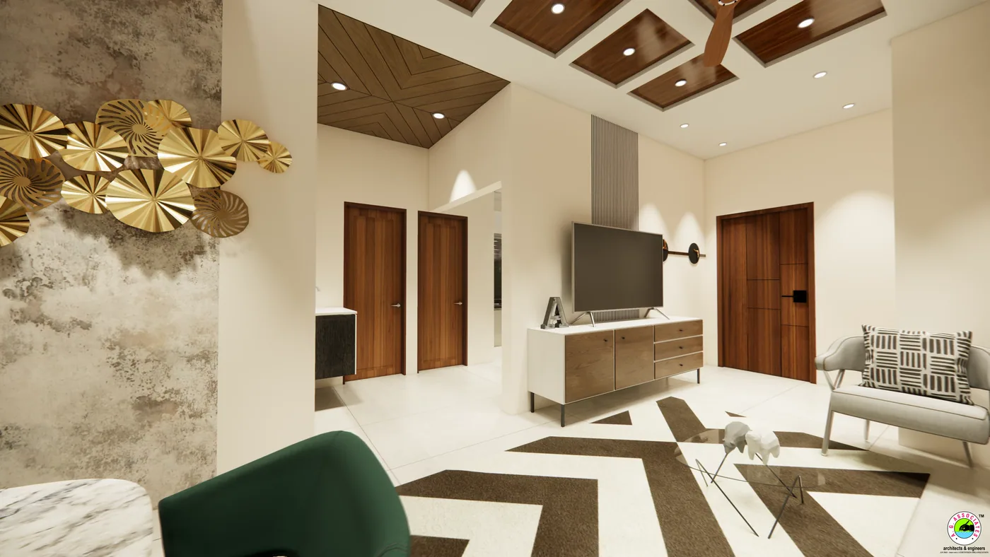 1 BHK residence interior at Vani Vilasa in Sringeri