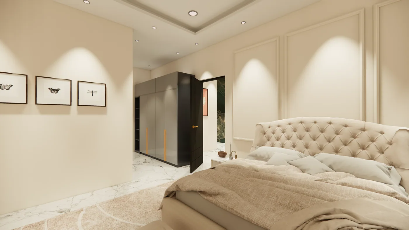 3 BHK residence interior at Vani Vilasa in Sringeri